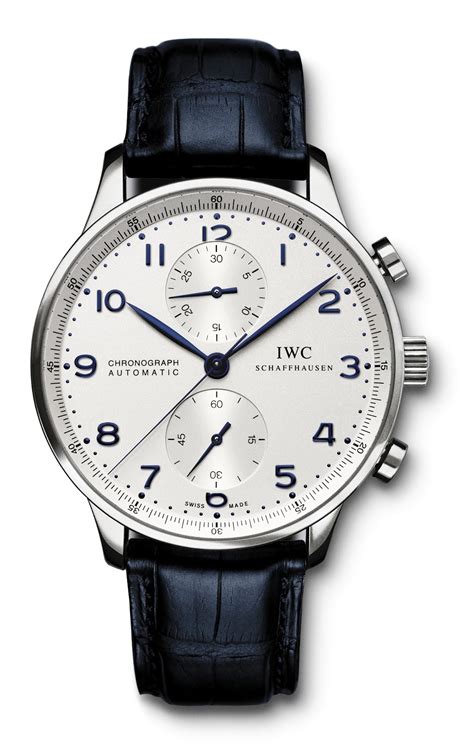 iwc portoghese blu|iwc portugal watch.